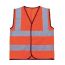 Hi-Vis Orange Safety Vest