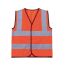 Hi-Vis Orange Safety Vest