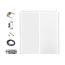 Hoardfast PVC 803mm Double Door Kit