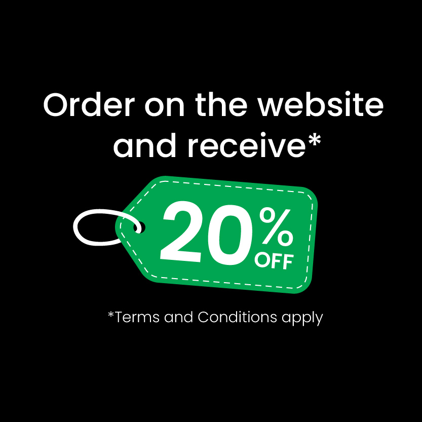 Black Friday Offer: Get 20% Off* Everything on the Website for a limited time