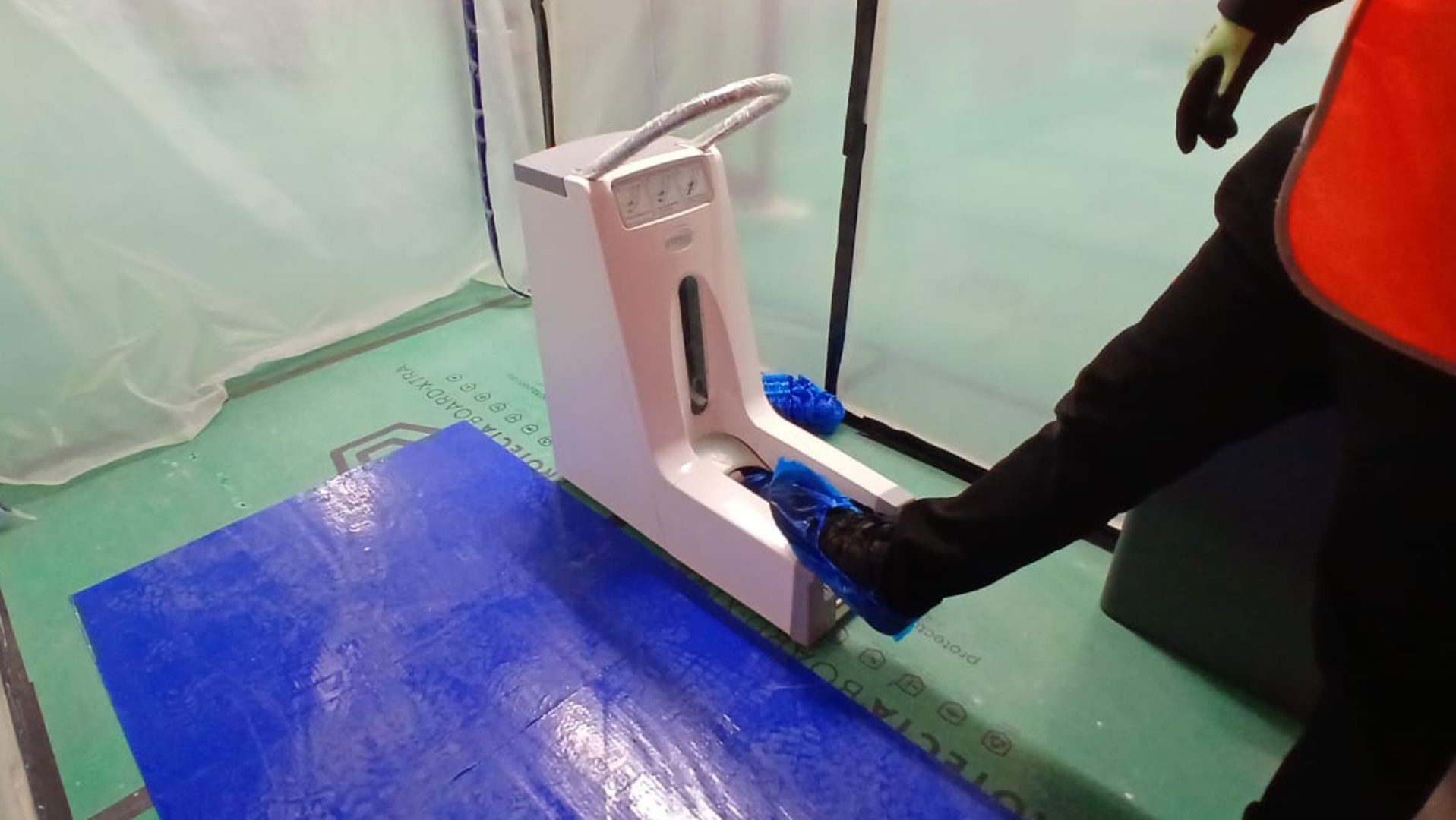 Now Available: Larger-Capacity Premium Overshoe Cover Applicator