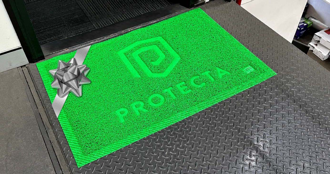 Welcome in the New Year with a FREE Protecta Site Entrance Mat