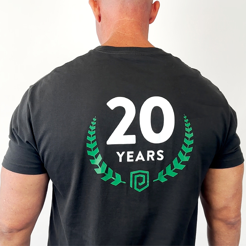 Celebrate 20 Years of Protecta with a Free Tee
